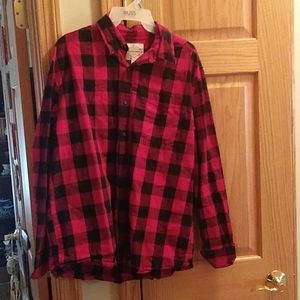 Buffalo print flannel